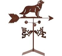 Banderuola da Giardino, banderuola con Decorazione a Forma di Animale, indicatore di direzione del Vento, Scena di Fattoria retrò, picchetto da Giardino, Strumenti di Mis