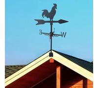 Banderuola segnavento a forma di gallo per l'ornamento della decorazione del