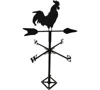 Banderuola segnavento, banderuola segnavento a Forma di Gallo, indicatore di direzione del Vento, Strumenti di misurazione per tetti da Giardino, Decorazione da Giardino