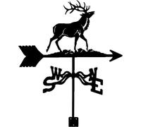 Banderuola segnavento in Ferro,Metallo con Montaggio sul Tetto,indicatore di direzione per Decorazioni da Giardino all'aperto,capanno Cortile Fattoria