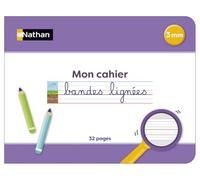 Bandes lignées - Mon cahier 3 mm