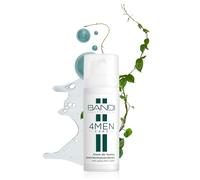 Bandi Crema Viso Uomo Antirughe Idratante Nutriente Post Rasatura con Peptide Antirughe Collagene Vegetale e Cellule di Lievito Rigenera e Idrata la Pelle