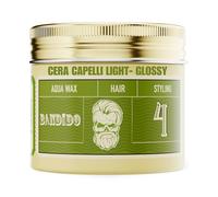 BANDIDO Aqua Wax Green 4 - Cera Capelli Uomo Tenuta Leggera Effetto Brillante - Cera per Capelli Uomo Modellante Profumo Fruttato - Hair Fiber per Tutti i Tipi di Capelli - 125ml