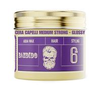 BANDIDO Aqua Wax Viola n°6 - Cera Capelli Uomo a Tenuta Media e Brillantezza a Lunga Durata - Cera per Capelli Uomo Effetto Naturale - Hair Fiber per Tutti i Tipi di Capelli - 125ml