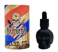 Bandido Barbershop Beard Oil 40 ml olio per barba per la cura quotidiana della barba da 3 giorni a barba piena olio per la cura della barba da uomo di alta qualità, colore nero, chiusura di sicurezza
