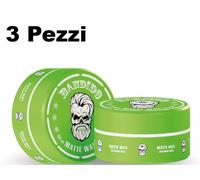 Bandido Cera Modellante Tenuta Forte Effetto Opaco | Matte Wax 150 ml x 3 Pezzi