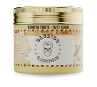 Bandido Classic Pomade 125 ml - Cera Capelli Uomo Tenuta Forte - Cera Coiffante Brillantezza Intensa - Cera Capelli a Base d’Acqua - Gel Capelli Ideale per Tutti i Tipi di Capelli