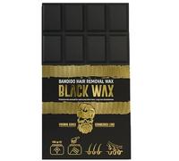 BANDIDO Hair Removal Wax - Agda - 500 g di cera calda a forma di cioccolato, per tutti i tipi di pelle, cera depilatoria unisex per viso, zona bikini, gambe e braccia, 4 varietà (500 g, 01-Black)