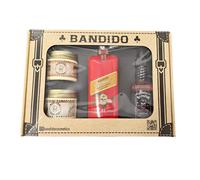 BANDIDO Set Cofanetto Shampoo Argan 350ml + Cologne Mexico City 150ml + 2 Pomad