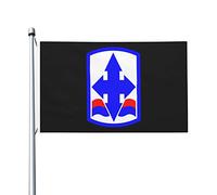 Bandiera ª Brigata Di Fanteria Ssi Doppie Cuciture Garden Flag Occhielli In Metallo Bandiere Pirata Per Home Conferenza Bar 3X5Ft
