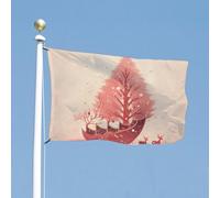 Bandiera 119,4 x 177,8 cm doppia faccia bandiere da cortile presepe bandiera da giardino bandiere di benvenuto per esterni festivo banner con occhielli in ottone bandiera casa primavera estate grande