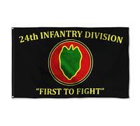 Bandiera 24th Infantry Division First to Fight 90x150cm