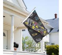 Bandiera 3 x 2 Ft resistente allo sbiadimento bandiere per esterni Banner decorativo graffiti skateboard bandiere da giardino bandiera doppia faccia bandiera da parete con occhielli in ottone sfondo