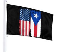 Bandiera 3 X 5 Bandiera Americana Porto Rico 100% Poliestere Bandiere Traslucide Monostrato 90 X 150 Cm