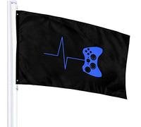 Bandiera 3 x 5 battito cardiaco di un giocatore Bandiere traslucide monostrato 100% poliestere 90 x 150 cm - Banner 3' x 5'