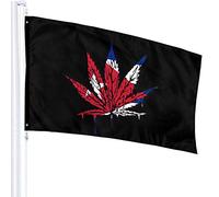 Bandiera 3 X 5 Cuba Flag Weed Leaf 100% Poliestere Bandiere Traslucide A Strato Singolo 90 X 150 Cm