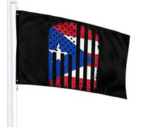 Bandiera 3 X 5 Porto Rico Bandiera Americana Bandiere Traslucide Singolo Strato 100% Poliestere 90 X 150 Cm - Striscione 3' X 5'
