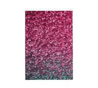 Bandiera 3D rosa glitterata, 9 x 1,5 m, bandiere da giardino vivaci su entrambi i lati, striscione di benvenuto stagionale con occhielli in ottone, decorazione sfondo fotografico per cortile, portico