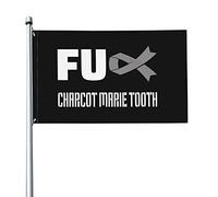 Bandiera 3x5 Ft Charcot Marie Tooth Awareness Flags Banner dai colori vivaci con occhielli in ottone per decorazioni per interni ed esterni