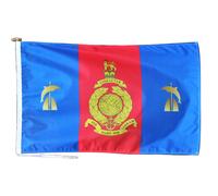 Bandiera 47 Commando Royal Marines con corda e levetta - varie dimensioni