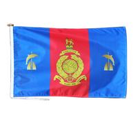 Bandiera 47 Commando Royal Marines con corda e levetta - varie dimensioni