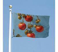 Bandiera 61 x 88,9 cm bandiere da cortile a doppia faccia pomodori maturi bandiera da giardino bandiere di benvenuto per esterni festivo banner con occhielli in ottone bandiera casa primavera estate