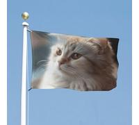 Bandiera 61 x 88,9 cm doppia faccia bandiere da cortile morbida e carina bandiera da giardino bandiere di benvenuto per esterni festivo banner con occhielli in ottone bandiera casa primavera estate