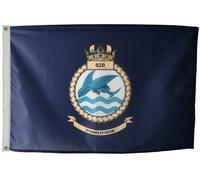 Bandiera 820 Naval Air Squadron Royal Navy con occhielli - MOD LICENSED