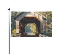 Bandiera 90 x 152 cm a doppia faccia per decorazione esterna bandiere albany coperta ponte bandiera 200D pesante giardino bandiere occhielli in ottone intestazione tela intestazione esterno cortile