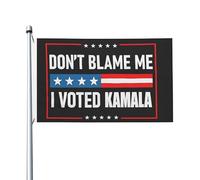 Bandiera 90X150cm, Don't Blame Me I Voted for Kamala Harris Resistente alle Intemperie Bandiere Doppia Cucitura Flag per Interno Balcone Parata