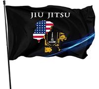 Bandiera 90x150cm, Jiu Jitsu Usa Baltimore Bandiera Di Benvenuto Decorazione Striscione All'Aperto, Per Eventi, Balcone, Feste Estive