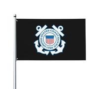 Bandiera 90X150cm, Mark of the United States Coast Guard Resistente allo Scolorimento Bandiere da giardino Classica Flag per Giardino Celebrazione Interno