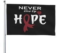 Bandiera 90X150cm, Multiple Myeloma Awareness Resistente alle Intemperie Bandiere da giardino Resistente allo Scolorimento Striscioni di Bunting per Conferenza Ristoranti All'aperto