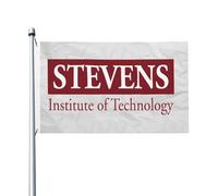 Bandiera 90X150cm, Stevens Institute of Technology (2) Decorative Bandiere da Balcone con Occhielli Bandierine della Decorazione per Interno Celebrazione Esterno