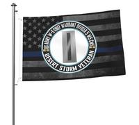 Bandiera 90X150cm, Us Army W-5 Chief Warrant Officer 5 W5 Cw5 Desert Storm Veteran Stampa Bandiere Classica Striscioni di Bunting per Interno Esterno Balcone
