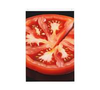 Bandiera a forma di fetta di pomodoro, 9 x 1,5 m, bandiere da giardino vibranti su entrambi i lati, striscione stagionale con occhielli in ottone, decorazione sfondo fotografico per cortile, portico