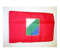 BANDIERA ABRUZZO 45x30cm - BANDIERINA ABRUZZI - REGIONE ITALIA 30 x 45 cm cordicelle - AZ FLAG