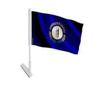Bandiera adesiva Kentucky in poliestere, 10 pezzi