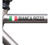Bandiera Adesivi con Nome Personalizzato per Biciclette, Moto, Auto e Scooter elettrici. 9 Etichette Adesivi con Bandiere Personalizzati. Stickers Impermeabili per Auto.