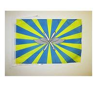 BANDIERA AERONAUTICA MILITARE DELLA FEDERAZIONE RUSSA 45x30cm - BANDIERINA ARMATA DI RUSSIA 30 x 45 cm cordicelle - AZ FLAG