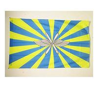 BANDIERA AERONAUTICA MILITARE DELLA FEDERAZIONE RUSSA 90x60cm - BANDIERA ARMATA DI RUSSIA 60 x 90 cm foro per asta - AZ FLAG