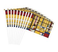 Bandiera africana in tessuto di fango tribale con stampa tribale bandiere versatili per matrimoni, compleanni, vacanze, sport, decorazione, parata, spettacolo