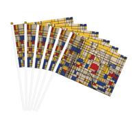 Bandiera africana in tessuto di fango tribale con stampa tribale bandiere versatili per matrimoni, compleanni, vacanze, sport, decorazione, parata, spettacolo