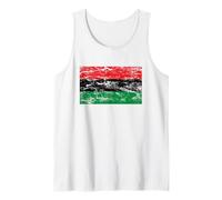 Bandiera Africana invecchiata Canotta