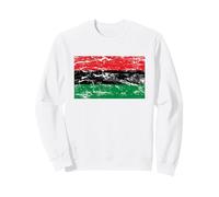 Bandiera Africana invecchiata Felpa