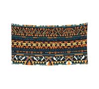 Bandiera africana tribale etnica stampata decorativa da appendere, 178 x 88,9 cm