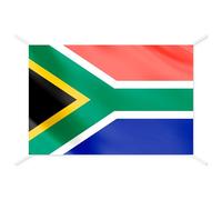 Bandiera Afrique du Sud ufficiale - Bandiere del Mondo per interno ed esterno, bandiere decorative e da collezione, bandiera italiana inclusa - Dimensione 144x93 cm