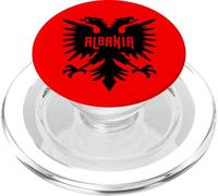 Bandiera albanese Albania Albania PopSockets PopGrip per MagSafe