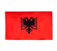 BANDIERA ALBANIA 150x90cm - BANDIERA ALBANESE 90 x 150 cm - AZ FLAG