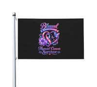 Bandiera all'aperto Blessed To Be Called Thyroid Cancer Survivor 90x150cm